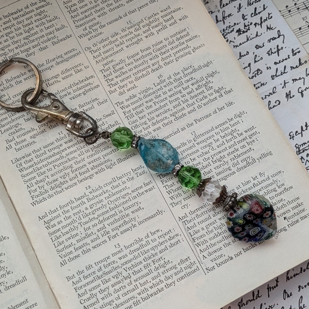 Colorful Beaded Keychain - Picture 11 of 11